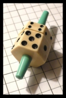 Dice : Dice - Dreidel - Double Dreidle with Pips - Ebay Jan 2012